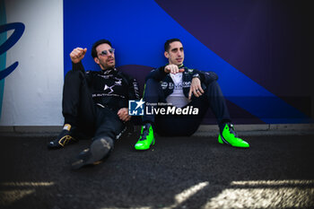 2024-01-11 - VERGNE Jean-Eric (fra), DS Penske, DS E-Tense FE23, BUEMI Sébastien (swi), Envision Racing, Jaguar I-Type 6, portrait during the 2024 Hankook Mexico City ePrix, 1st meeting of the 2023-24 ABB FIA Formula E World Championship, on the Autodromo Hermanos Rodriguez from January 11 to 13, in Mexico City, Mexico - 2024 FORMULA E HANKOOK MEXICO CITY EPRIX - FORMULA E - MOTORS