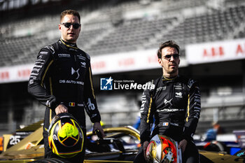 2024-01-11 - VANDOORNE Stoffel (bel), DS Penske, DS E-Tense FE23, VERGNE Jean-Eric (fra), DS Penske, DS E-Tense FE23, portrait during the 2024 Hankook Mexico City ePrix, 1st meeting of the 2023-24 ABB FIA Formula E World Championship, on the Autodromo Hermanos Rodriguez from January 11 to 13, in Mexico City, Mexico - 2024 FORMULA E HANKOOK MEXICO CITY EPRIX - FORMULA E - MOTORS