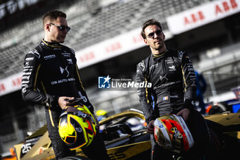 2024-01-11 - VERGNE Jean-Eric (fra), DS Penske, DS E-Tense FE23, VANDOORNE Stoffel (bel), DS Penske, DS E-Tense FE23, portrait during the 2024 Hankook Mexico City ePrix, 1st meeting of the 2023-24 ABB FIA Formula E World Championship, on the Autodromo Hermanos Rodriguez from January 11 to 13, in Mexico City, Mexico - 2024 FORMULA E HANKOOK MEXICO CITY EPRIX - FORMULA E - MOTORS