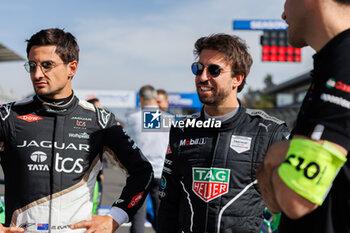 2024-01-11 - EVANS Mitch (nzl), Jaguar TCS Racing, Jaguar I-Type 6 and DA COSTA Antonio Felix (prt), TAG HEUER Porsche Formula E Team, Porsche 99X Electric, portrait during the 2024 Hankook Mexico City ePrix, 1st meeting of the 2023-24 ABB FIA Formula E World Championship, on the Autodromo Hermanos Rodriguez from January 11 to 13, in Mexico City, Mexico - 2024 FORMULA E HANKOOK MEXICO CITY EPRIX - FORMULA E - MOTORS