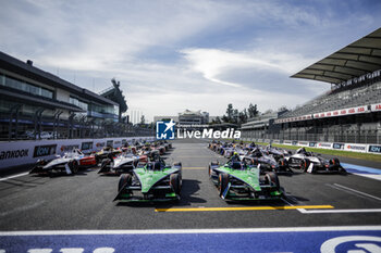 2024-01-11 - Cars family picture during the 2024 Hankook Mexico City ePrix, 1st meeting of the 2023-24 ABB FIA Formula E World Championship, on the Autodromo Hermanos Rodriguez from January 11 to 13, in Mexico City, Mexico - 2024 FORMULA E HANKOOK MEXICO CITY EPRIX - FORMULA E - MOTORS