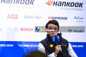 2024-01-12 - DE VRIES Nyck (nld), Mahindra Racing, Mahindra M9Electro, conference de presse, press conference portrait during the 2024 Hankook Mexico City ePrix, 1st meeting of the 2023-24 ABB FIA Formula E World Championship, on the Autodromo Hermanos Rodriguez from January 11 to 13, in Mexico City, Mexico - 2024 FORMULA E HANKOOK MEXICO CITY EPRIX - FORMULA E - MOTORS