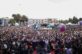 2024-01-13 - fans, supporters, public, spectators during the 2024 Hankook Mexico City ePrix, 1st meeting of the 2023-24 ABB FIA Formula E World Championship, on the Autodromo Hermanos Rodriguez from January 11 to 13, in Mexico City, Mexico - 2024 FORMULA E HANKOOK MEXICO CITY EPRIX - FORMULA E - MOTORS
