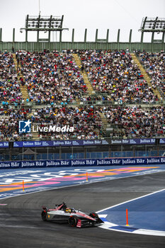 2024-01-13 - 48 MORTARA Edoardo (swi), Mahindra Racing, Mahindra M9Electro, action during the 2024 Hankook Mexico City ePrix, 1st meeting of the 2023-24 ABB FIA Formula E World Championship, on the Autodromo Hermanos Rodriguez from January 11 to 13, in Mexico City, Mexico - 2024 FORMULA E HANKOOK MEXICO CITY EPRIX - FORMULA E - MOTORS