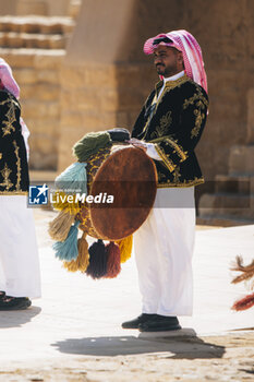 2024-01-24 - At-Turaif historic district ambiance during the 2024 Diriyah E-Prix, 2nd meeting of the 2023-24 ABB FIA Formula E World Championship, on the Riyadh Street Circuit from January 25 to 27, in Diriyah, Saudi Arabia - 2024 FORMULA E DIRIYAH E-PRIX - FORMULA E - MOTORS