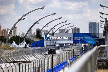 2024-03-14 - Illustration, main straight during the 2024 Sao Paulo ePrix, 3rd meeting of the 2023-24 ABB FIA Formula E World Championship, on the Sao Paulo Street Circuit from March 24 to 26, 2024 in Sao Paulo, Brazil - 2024 FORMULA E SAO PAULO EPRIX - FORMULA E - MOTORS