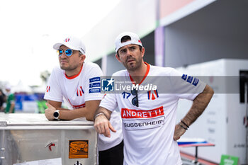 2024-03-14 - DENNIS Jake (gbr), Andretti Global, Porsche 99X Electric, portrait NATO Norman (fra), Andretti Global, Porsche 99X Electric, portrait during the 2024 Sao Paulo ePrix, 3rd meeting of the 2023-24 ABB FIA Formula E World Championship, on the Sao Paulo Street Circuit from March 24 to 26, 2024 in Sao Paulo, Brazil - 2024 FORMULA E SAO PAULO EPRIX - FORMULA E - MOTORS