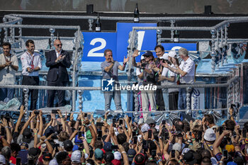 2024-03-16 - FITTIPALDI, Emmerson podium, portrait during the 2024 Sao Paulo ePrix, 3rd meeting of the 2023-24 ABB FIA Formula E World Championship, on the Sao Paulo Street Circuit from March 24 to 26, 2024 in Sao Paulo, Brazil - 2024 FORMULA E SAO PAULO EPRIX - FORMULA E - MOTORS