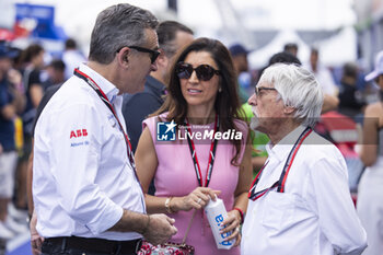 2024-03-16 - AGAG Alejandro (spa) CEO of Formula E Holding, ECCLESTONE Bernie (gbr) former CEO of formula one groupe, portrait during the 2024 Sao Paulo ePrix, 3rd meeting of the 2023-24 ABB FIA Formula E World Championship, on the Sao Paulo Street Circuit from March 24 to 26, 2024 in Sao Paulo, Brazil - 2024 FORMULA E SAO PAULO EPRIX - FORMULA E - MOTORS