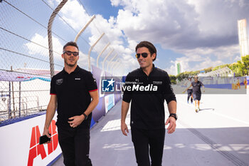 2024-03-16 - LOTTERER André, Test & Reserve Driver TAG HEUER Porsche Formula E Team, portrait and PENSKE Jay, Owner of Penske Autosport and Team Principal of DS Penske Formula E Team, portrait during the 2024 Sao Paulo ePrix, 3rd meeting of the 2023-24 ABB FIA Formula E World Championship, on the Sao Paulo Street Circuit from March 24 to 26, 2024 in Sao Paulo, Brazil - 2024 FORMULA E SAO PAULO EPRIX - FORMULA E - MOTORS