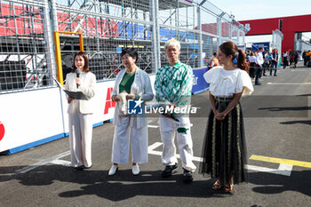 2024-03-30 - Governor of Tokyo, Yuriko Koike, during the 2024 Tokyo ePrix, 4th meeting of the 2023-24 ABB FIA Formula E World Championship, on the Tokyo Street Circuit from March 28 to 30, 2024 in Tokyo, Japan - 2024 FORMULA E TOKYO EPRIX - FORMULA E - MOTORS