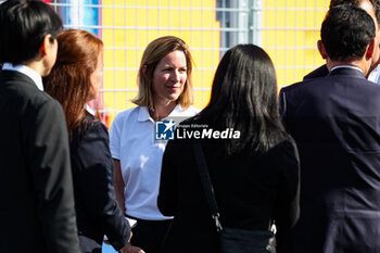 2024-03-30 - Natalie Robyn, FIA CEO, during the 2024 Tokyo ePrix, 4th meeting of the 2023-24 ABB FIA Formula E World Championship, on the Tokyo Street Circuit from March 28 to 30, 2024 in Tokyo, Japan - 2024 FORMULA E TOKYO EPRIX - FORMULA E - MOTORS