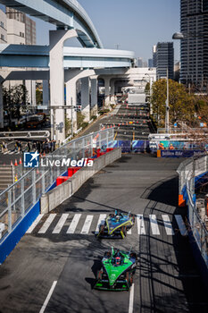 2024-03-30 - 16 BUEMI Sébastien (swi), Envision Racing, Jaguar I-Type 6, action during the 2024 Tokyo ePrix, 4th meeting of the 2023-24 ABB FIA Formula E World Championship, on the Tokyo Street Circuit from March 28 to 30, 2024 in Tokyo, Japan - 2024 FORMULA E TOKYO EPRIX - FORMULA E - MOTORS
