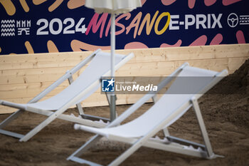 2024-04-11 - Paddock illustration during the 2024 Misano ePrix, 5th meeting of the 2023-24 ABB FIA Formula E World Championship, on the Misano World Circuit Marco Simoncelli from April 11 to 14, 2024 in Misano Adriatico, Italy - 2024 FORMULA E MISANO EPRIX - FORMULA E - MOTORS