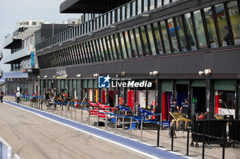 2024-04-11 - Paddock during the 2024 Misano ePrix, 5th meeting of the 2023-24 ABB FIA Formula E World Championship, on the Misano World Circuit Marco Simoncelli from April 11 to 14, 2024 in Misano Adriatico, Italy - 2024 FORMULA E MISANO EPRIX - FORMULA E - MOTORS