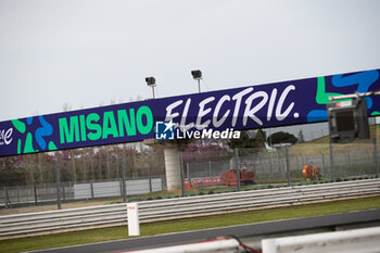 2024-04-11 - Track illustration during the 2024 Misano ePrix, 5th meeting of the 2023-24 ABB FIA Formula E World Championship, on the Misano World Circuit Marco Simoncelli from April 11 to 14, 2024 in Misano Adriatico, Italy - 2024 FORMULA E MISANO EPRIX - FORMULA E - MOTORS