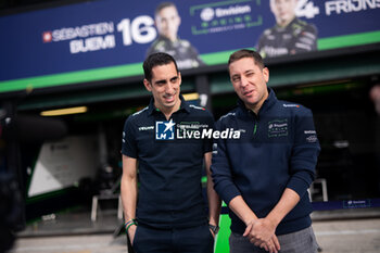 2024-04-11 - BUEMI Sébastien (swi), Envision Racing, Jaguar I-Type 6, portrait FRIJNS Robin (nld), Envision Racing, Jaguar I-Type 6, portrait during the 2024 Misano ePrix, 5th meeting of the 2023-24 ABB FIA Formula E World Championship, on the Misano World Circuit Marco Simoncelli from April 11 to 14, 2024 in Misano Adriatico, Italy - 2024 FORMULA E MISANO EPRIX - FORMULA E - MOTORS