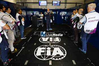 2024-04-11 - FIA e-safety briefing, during the 2024 Misano ePrix, 5th meeting of the 2023-24 ABB FIA Formula E World Championship, on the Misano World Circuit Marco Simoncelli from April 11 to 14, 2024 in Misano Adriatico, Italy - 2024 FORMULA E MISANO EPRIX - FORMULA E - MOTORS