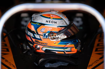 2024-04-12 - BARNARD Taylor (gbr), NEOM McLaren Formula E Team, Nissan e-4ORCE 04, portrait during the 2024 Misano ePrix, 5th meeting of the 2023-24 ABB FIA Formula E World Championship, on the Misano World Circuit Marco Simoncelli from April 11 to 14, 2024 in Misano Adriatico, Italy - 2024 FORMULA E MISANO EPRIX - FORMULA E - MOTORS