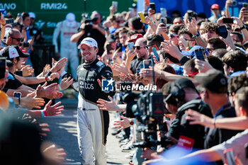 2024-04-14 - CASSIDY Nick (nzl), Jaguar TCS Racing, Jaguar I-Type 6, portrait at the podium during the 2024 Misano ePrix, 5th meeting of the 2023-24 ABB FIA Formula E World Championship, on the Misano World Circuit Marco Simoncelli from April 11 to 14, 2024 in Misano Adriatico, Italy - 2024 FORMULA E MISANO EPRIX - FORMULA E - MOTORS