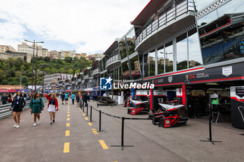 25/04/2024 - Paddock illustration during the 2024 Monaco ePrix, 6th meeting of the 2023-24 ABB FIA Formula E World Championship, on the Circuit de Monaco from April 25 to 27, 2024 in Monaco - 2024 FORMULA E MONACO EPRIX - FORMULA E - MOTORI