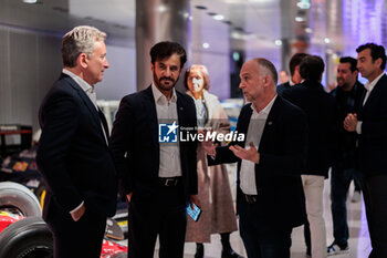 2024-04-25 - BEN SULAYEM Mohammed (uae), President of the FIA, portrait AGAG Alejandro (spa) CEO of Formula E Holding, portrait MESTELAN PINON Xavier (fra), FIA Chief Technical and Safety Officer during the 2024 Monaco ePrix, 6th meeting of the 2023-24 ABB FIA Formula E World Championship, on the Circuit de Monaco from April 25 to 27, 2024 in Monaco - 2024 FORMULA E MONACO EPRIX - FORMULA E - MOTORS