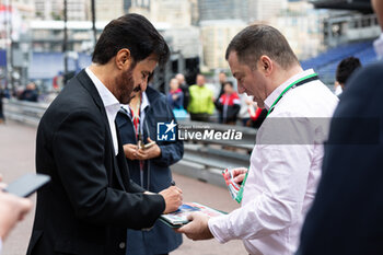 26/04/2024 - BEN SULAYEM Mohammed (uae), President of the FIA, portrait during the 2024 Monaco ePrix, 6th meeting of the 2023-24 ABB FIA Formula E World Championship, on the Circuit de Monaco from April 25 to 27, 2024 in Monaco - 2024 FORMULA E MONACO EPRIX - FORMULA E - MOTORI