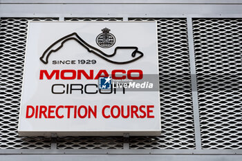 2024-04-26 - Circuit illustration during the 2024 Monaco ePrix, 6th meeting of the 2023-24 ABB FIA Formula E World Championship, on the Circuit de Monaco from April 25 to 27, 2024 in Monaco - 2024 FORMULA E MONACO EPRIX - FORMULA E - MOTORS