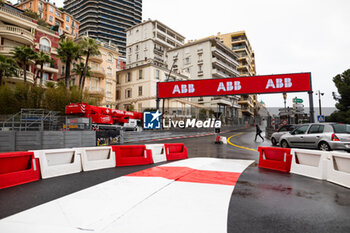 2024-04-26 - ABB branding, Nissan Formula E Team, Nissan e-4ORCE 04, during the 2024 Monaco ePrix, 6th meeting of the 2023-24 ABB FIA Formula E World Championship, on the Circuit de Monaco from April 25 to 27, 2024 in Monaco - 2024 FORMULA E MONACO EPRIX - FORMULA E - MOTORS