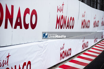 26/04/2024 - Circuit illustration during the 2024 Monaco ePrix, 6th meeting of the 2023-24 ABB FIA Formula E World Championship, on the Circuit de Monaco from April 25 to 27, 2024 in Monaco - 2024 FORMULA E MONACO EPRIX - FORMULA E - MOTORI
