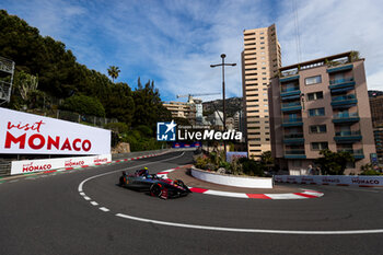 27/04/2024 - 21 DE VRIES Nyck (nld), Mahindra Racing, Mahindra M9Electro, action during the 2024 Monaco ePrix, 6th meeting of the 2023-24 ABB FIA Formula E World Championship, on the Circuit de Monaco from April 25 to 27, 2024 in Monaco - 2024 FORMULA E MONACO EPRIX - FORMULA E - MOTORI
