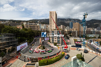 2024-04-27 - Race start during the 2024 Monaco ePrix, 6th meeting of the 2023-24 ABB FIA Formula E World Championship, on the Circuit de Monaco from April 25 to 27, 2024 in Monaco - 2024 FORMULA E MONACO EPRIX - FORMULA E - MOTORS