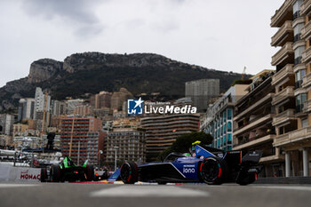 2024-04-27 - 18 DARUVALA Jehan (ind), Maserati MSG Racing, Maserati Tipo Folgore, action during the 2024 Monaco ePrix, 6th meeting of the 2023-24 ABB FIA Formula E World Championship, on the Circuit de Monaco from April 25 to 27, 2024 in Monaco - 2024 FORMULA E MONACO EPRIX - FORMULA E - MOTORS