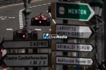 27/04/2024 - 23 FENESTRAZ Sacha (fra), Nissan Formula E Team, Nissan e-4ORCE 04, action during the 2024 Monaco ePrix, 6th meeting of the 2023-24 ABB FIA Formula E World Championship, on the Circuit de Monaco from April 25 to 27, 2024 in Monaco - 2024 FORMULA E MONACO EPRIX - FORMULA E - MOTORI