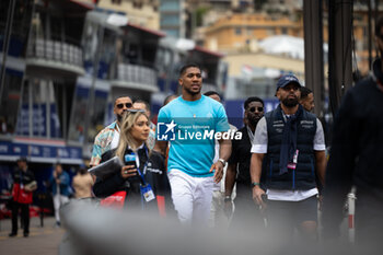 2024-04-27 - Anthony Joshua (gbr), boxer during the 2024 Monaco ePrix, 6th meeting of the 2023-24 ABB FIA Formula E World Championship, on the Circuit de Monaco from April 25 to 27, 2024 in Monaco - 2024 FORMULA E MONACO EPRIX - FORMULA E - MOTORS