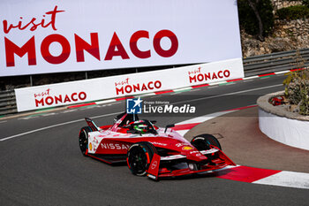 27/04/2024 - 23 FENESTRAZ Sacha (fra), Nissan Formula E Team, Nissan e-4ORCE 04, action during the 2024 Monaco ePrix, 6th meeting of the 2023-24 ABB FIA Formula E World Championship, on the Circuit de Monaco from April 25 to 27, 2024 in Monaco - 2024 FORMULA E MONACO EPRIX - FORMULA E - MOTORI