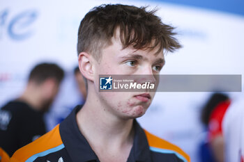 2024-05-10 - BARNARD Taylor (gbr), NEOM McLaren Formula E Team, Nissan e-4ORCE 04, action during the 2024 Berlin ePrix, 7th meeting of the 2023-24 ABB FIA Formula E World Championship, on the Tempelhof Airport Street Circuit from May 10 to 12, 2024 in Berlin, Germany - 2024 FORMULA E BERLIN EPRIX - FORMULA E - MOTORS