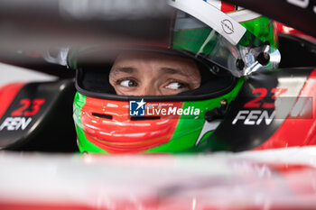 2024-05-10 - FENESTRAZ Sacha (fra), Nissan Formula E Team, Nissan e-4ORCE 04, portrait during the 2024 Berlin ePrix, 7th meeting of the 2023-24 ABB FIA Formula E World Championship, on the Tempelhof Airport Street Circuit from May 10 to 12, 2024 in Berlin, Germany - 2024 FORMULA E BERLIN EPRIX - FORMULA E - MOTORS