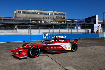 2024-05-12 - 23 FENESTRAZ Sacha (fra), Nissan Formula E Team, Nissan e-4ORCE 04, action during the 2024 Berlin ePrix, 7th meeting of the 2023-24 ABB FIA Formula E World Championship, on the Tempelhof Airport Street Circuit from May 10 to 12, 2024 in Berlin, Germany - 2024 FORMULA E BERLIN EPRIX - FORMULA E - MOTORS