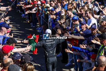 2024-05-12 - DA COSTA Antonio Felix (prt), TAG HEUER Porsche Formula E Team, Porsche 99X Electric, portrait CASSIDY Nick (nzl), Jaguar TCS Racing, Jaguar I-Type 6, portrait ROWLAND Oliver (gbr), Nissan Formula E Team, Nissan e-4ORCE 04, portrait podium, during the 2024 Berlin ePrix, 7th meeting of the 2023-24 ABB FIA Formula E World Championship, on the Tempelhof Airport Street Circuit from May 10 to 12, 2024 in Berlin, Germany - 2024 FORMULA E BERLIN EPRIX - FORMULA E - MOTORS