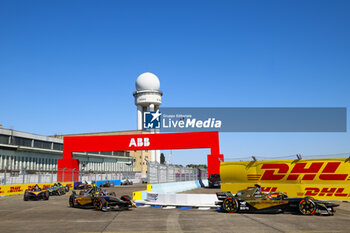 2024-05-12 - 02 VANDOORNE Stoffel (bel), DS Penske, DS E-Tense FE23, action during the 2024 Berlin ePrix, 7th meeting of the 2023-24 ABB FIA Formula E World Championship, on the Tempelhof Airport Street Circuit from May 10 to 12, 2024 in Berlin, Germany - 2024 FORMULA E BERLIN EPRIX - FORMULA E - MOTORS