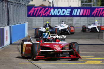 2024-05-12 - 22 ROWLAND Oliver (gbr), Nissan Formula E Team, Nissan e-4ORCE 04, action during the 2024 Berlin ePrix, 7th meeting of the 2023-24 ABB FIA Formula E World Championship, on the Tempelhof Airport Street Circuit from May 10 to 12, 2024 in Berlin, Germany - 2024 FORMULA E BERLIN EPRIX - FORMULA E - MOTORS