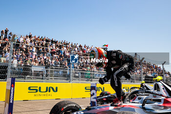 2024-05-12 - DA COSTA Antonio Felix (prt), TAG HEUER Porsche Formula E Team, Porsche 99X Electric, portrait at the parc ferme during the 2024 Berlin ePrix, 7th meeting of the 2023-24 ABB FIA Formula E World Championship, on the Tempelhof Airport Street Circuit from May 10 to 12, 2024 in Berlin, Germany - 2024 FORMULA E BERLIN EPRIX - FORMULA E - MOTORS