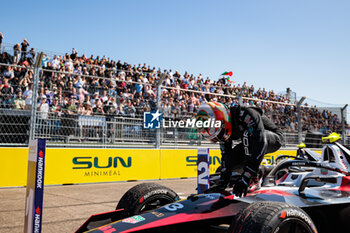 2024-05-12 - DA COSTA Antonio Felix (prt), TAG HEUER Porsche Formula E Team, Porsche 99X Electric, portrait at the parc ferme during the 2024 Berlin ePrix, 7th meeting of the 2023-24 ABB FIA Formula E World Championship, on the Tempelhof Airport Street Circuit from May 10 to 12, 2024 in Berlin, Germany - 2024 FORMULA E BERLIN EPRIX - FORMULA E - MOTORS