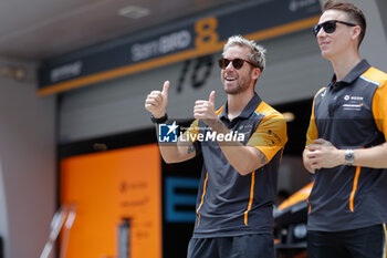 2024-05-23 - BIRD Sam (gbr), NEOM McLaren Formula E Team, Nissan e-4ORCE 04, portrait, during the 2024 Shanghai ePrix, 8th meeting of the 2023-24 ABB FIA Formula E World Championship, on the Shanghai International Circuit from May 24 to 26, 2024 in Shanghai, China - 2024 FORMULA E SHANGHAI EPRIX - FORMULA E - MOTORS