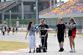 2024-05-24 - , trackwalk, during the 2024 Shanghai ePrix, 8th meeting of the 2023-24 ABB FIA Formula E World Championship, on the Shanghai International Circuit from May 24 to 26, 2024 in Shanghai, China - 2024 FORMULA E SHANGHAI EPRIX - FORMULA E - MOTORS