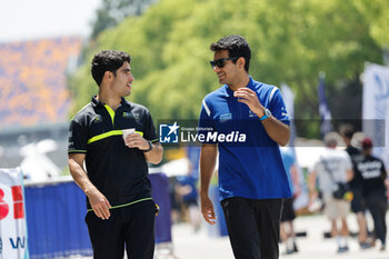 2024-05-24 - SETTE CAMARA Sergio (bra), ERT Formula E Team, ERT X24, portrait, DARUVALA Jehan (ind), Maserati MSG Racing, Maserati Tipo Folgore, portrait, during the 2024 Shanghai ePrix, 8th meeting of the 2023-24 ABB FIA Formula E World Championship, on the Shanghai International Circuit from May 24 to 26, 2024 in Shanghai, China - 2024 FORMULA E SHANGHAI EPRIX - FORMULA E - MOTORS