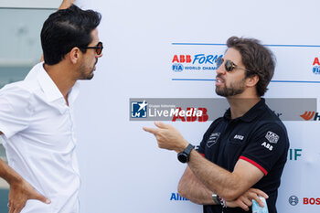 2024-05-24 - DA COSTA Antonio Felix (prt), TAG HEUER Porsche Formula E Team, Porsche 99X Electric, portrait, DI GRASSI Lucas (bra), ABT CUPRA Formula E Team, Mahindra M9Electro, portrait, during the 2024 Shanghai ePrix, 8th meeting of the 2023-24 ABB FIA Formula E World Championship, on the Shanghai International Circuit from May 24 to 26, 2024 in Shanghai, China - 2024 FORMULA E SHANGHAI EPRIX - FORMULA E - MOTORS