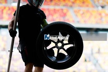 2024-05-25 - hankook, tyre, tire during the 2024 Shanghai ePrix, 8th meeting of the 2023-24 ABB FIA Formula E World Championship, on the Shanghai International Circuit from May 24 to 26, 2024 in Shanghai, China - 2024 FORMULA E SHANGHAI EPRIX - FORMULA E - MOTORS