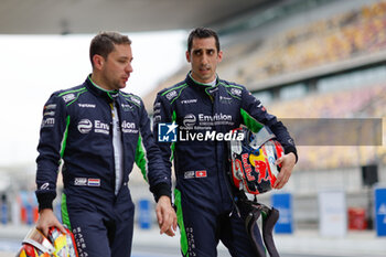 2024-05-25 - BUEMI Sébastien (swi), Envision Racing, Jaguar I-Type 6, portrait, FRIJNS Robin (nld), Envision Racing, Jaguar I-Type 6, portrait during the 2024 Shanghai ePrix, 8th meeting of the 2023-24 ABB FIA Formula E World Championship, on the Shanghai International Circuit from May 24 to 26, 2024 in Shanghai, China - 2024 FORMULA E SHANGHAI EPRIX - FORMULA E - MOTORS